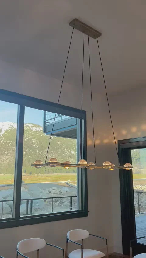 Besty Rectangular Chandelier 72"