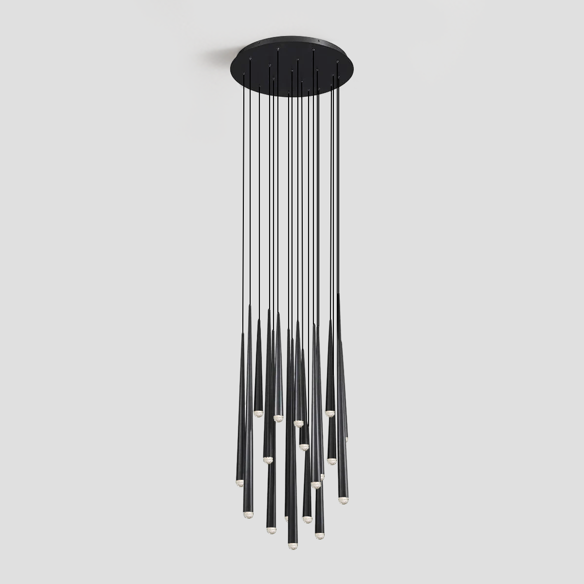 Droop Round Tubular Pendant