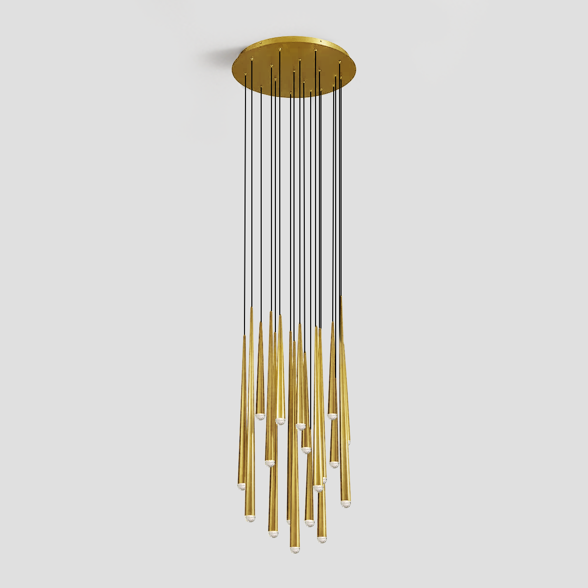 Droop Round Tubular Pendant