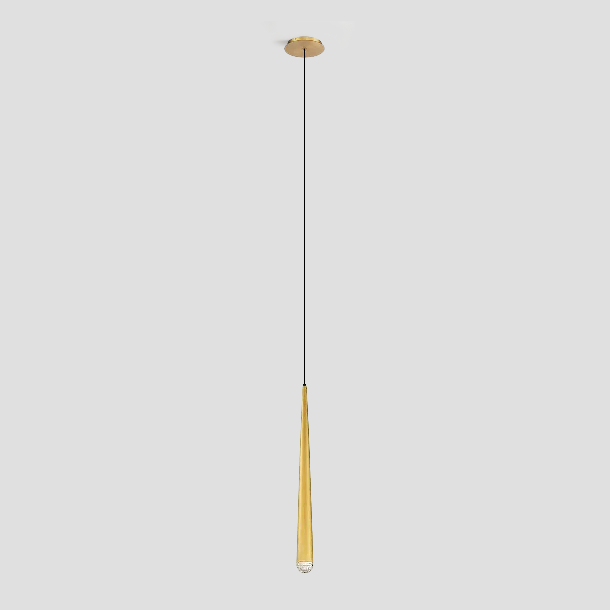 Droop Round Tubular Pendant
