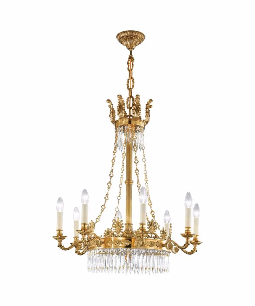 Classical Cheltenham Crystal Glass Chandelier