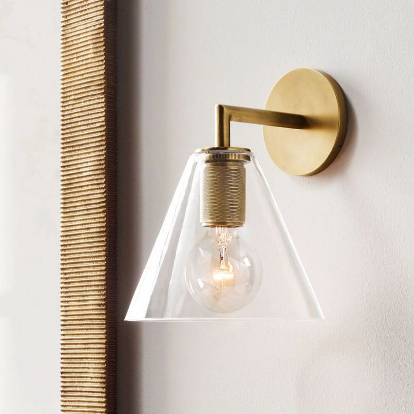 Wanda Funnel Shade Sconce