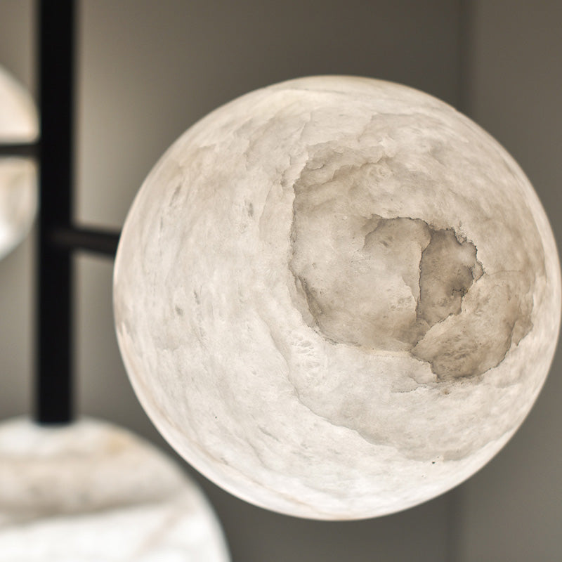 Ball Modern Artistic Alabaster Chandelier