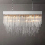 Cascada Rectangular Chandelier 54"