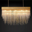 Cascada Rectangular Chandelier 54"