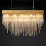 Cascada Rectangular Chandelier 54"