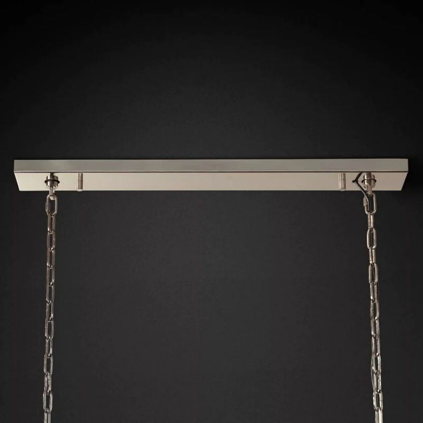 Cascada Rectangular Chandelier 54"