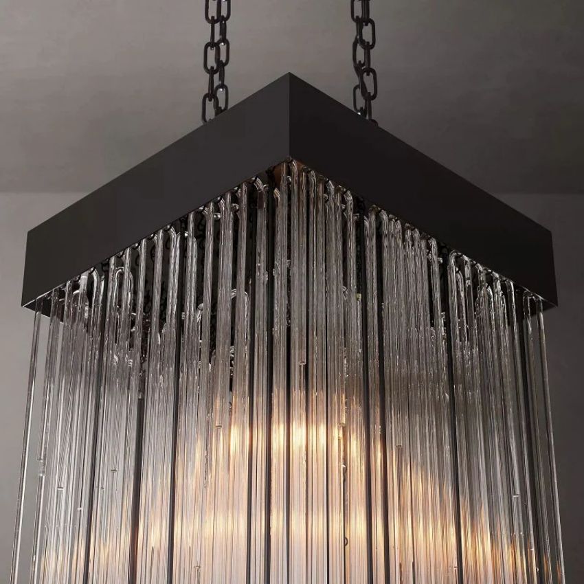 Cascada Square Chandelier 21"