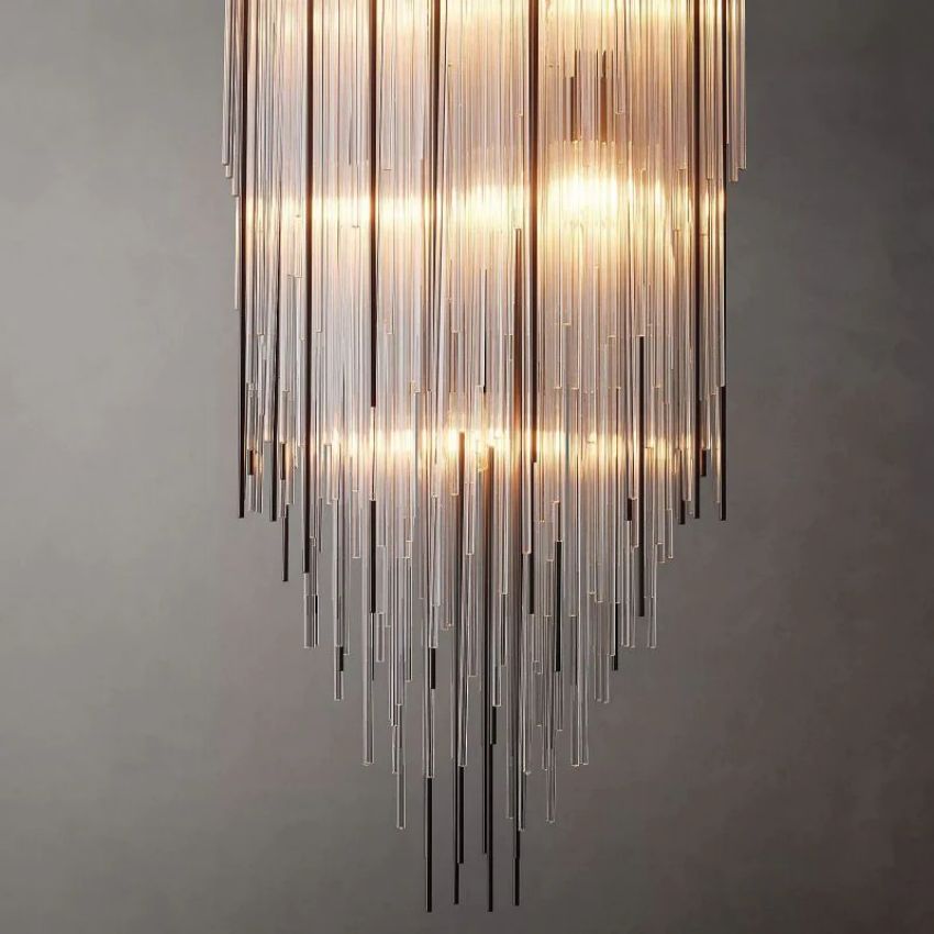 Cascada Square Chandelier 21"