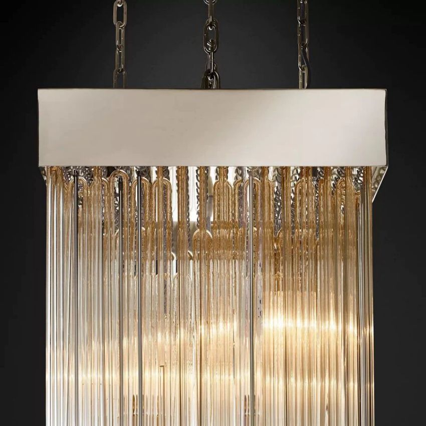 Cascada Square Chandelier 21"