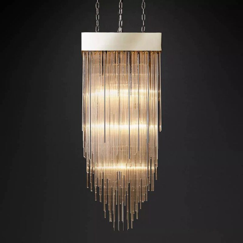 Cascada Square Chandelier 21"