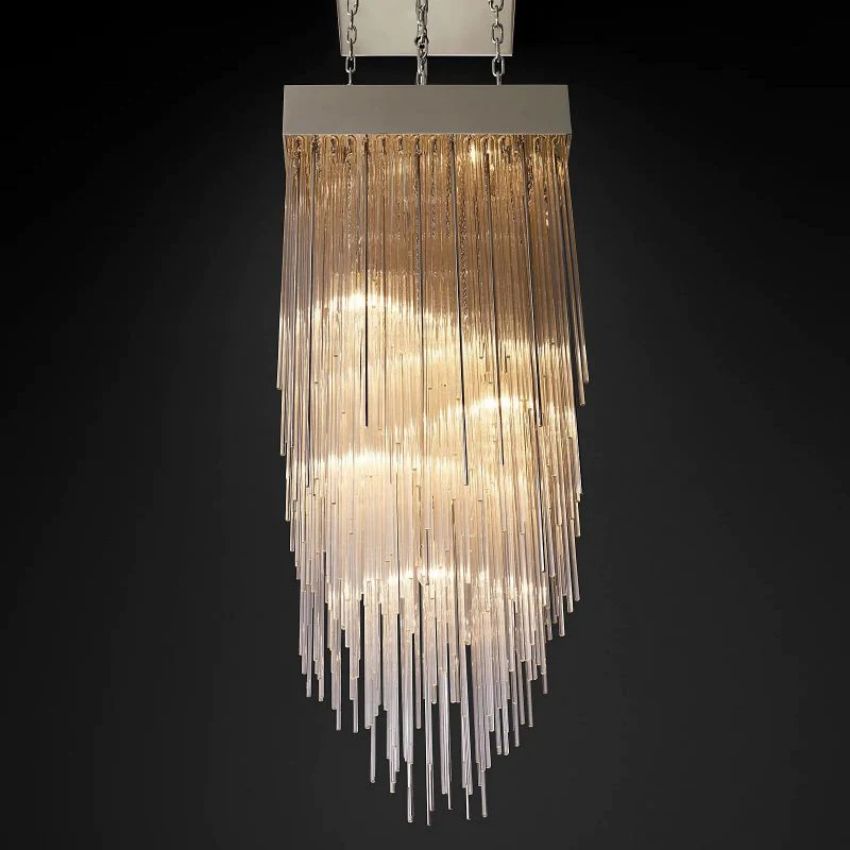 Cascada Square Chandelier 21"