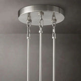 Siri Clear Round Chandelier 52"