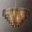 Siri Smoke Round Chandelier 41"