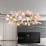 Circular Blossom Chandelier