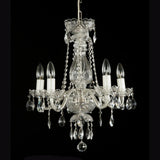 Classical De Luxe 5 Light Crystal Glass Chandelier