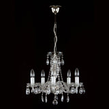 Classical Finesse 5 Light Crystal Glass Chandelier