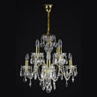 Classical Olive 8 Light Crystal Glass Chandelier