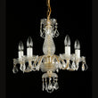 Classical Savoir-faire 5 Light Crystal Glass Chandelier