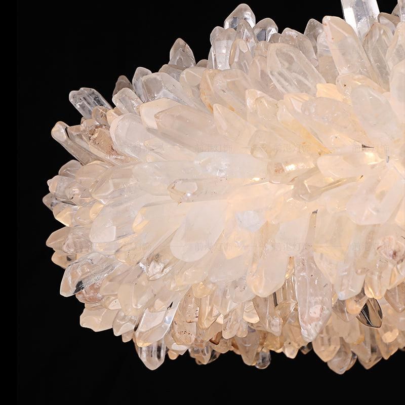 Daltree Crystal Halo Modern Chandelier