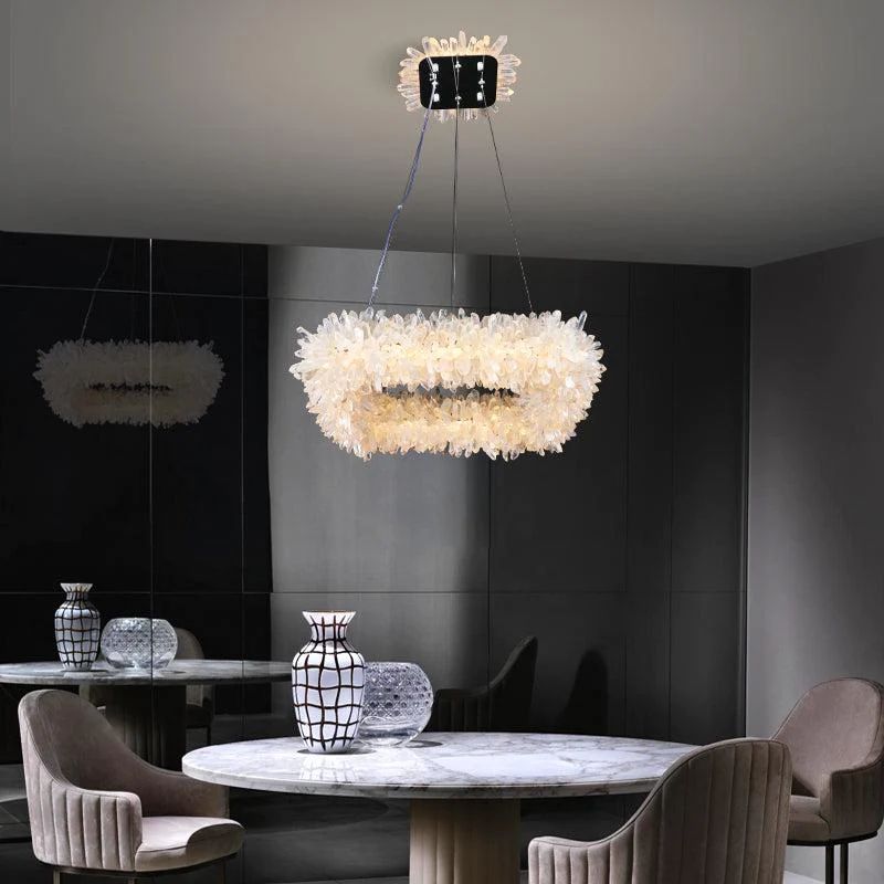 Daltree Crystal Square Modern Chandelier