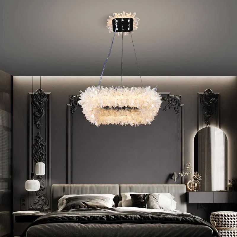 Daltree Crystal Square Modern Chandelier