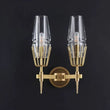 Deli Crystal Double Wall Sconce