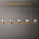 Delmar Double Linear Chandelier 54"