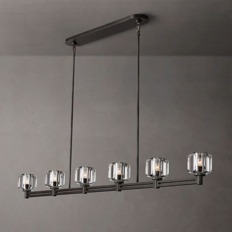 Delmar Linear Chandelier 72"