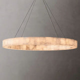 Aubrey Calcite Round Chandelier 31"40"60"