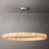 Aubrey Calcite Round Chandelier 31"40"60"