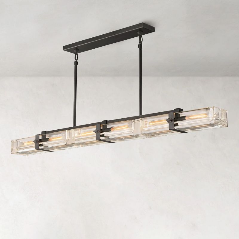 Emma Linear Chandelier 72"