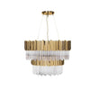 Empire Decorative 2-tier Round Chandelier