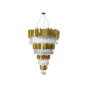 Empire Decorative 4-Tier Round Chandelier