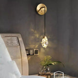 Angel Crystal Prisms Wall Sconce (Cord)