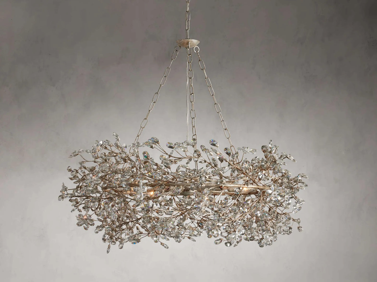 Flora Crown Chandelier 48”W