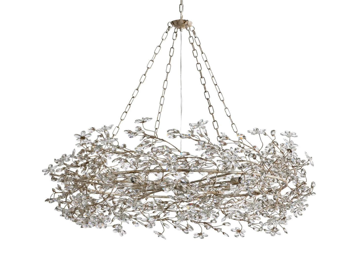 Flora Crown Chandelier 48”W