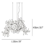 Gingko Luxury Chandelier Style G