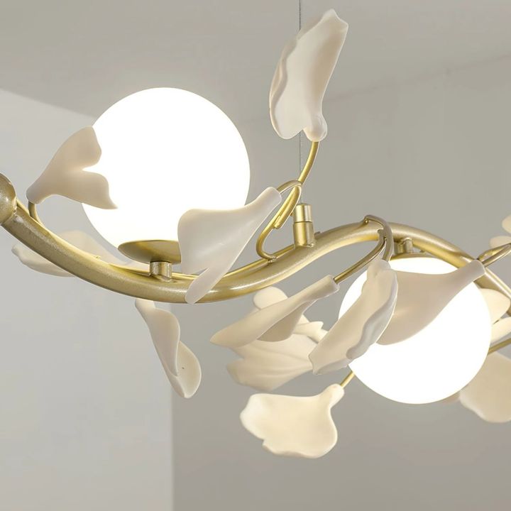 Gingko Glass Chandelier