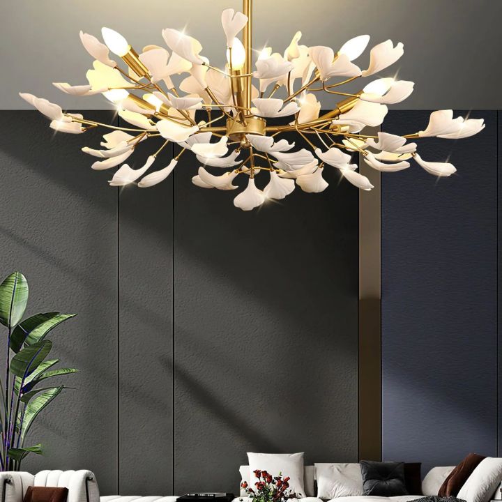 Gingko Luxury Chandelier Style A