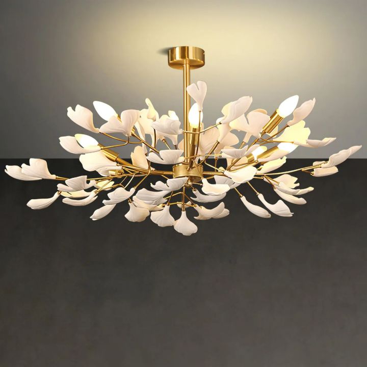 Gingko Luxury Chandelier Style A