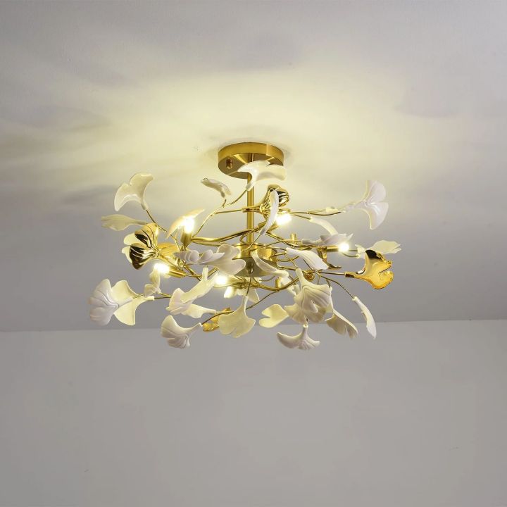 Gingko Luxury Chandelier Style B