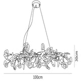 Gingko Luxury Chandelier Style E