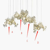 Gingko Luxury Chandelier Style H