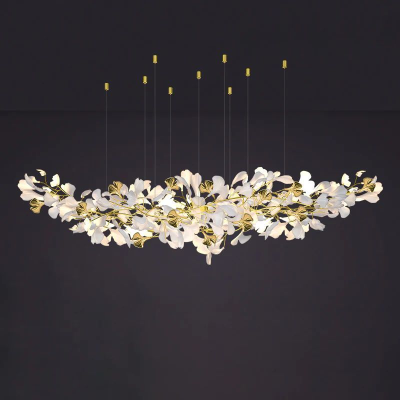 Ginkgo A Branch Chandelier