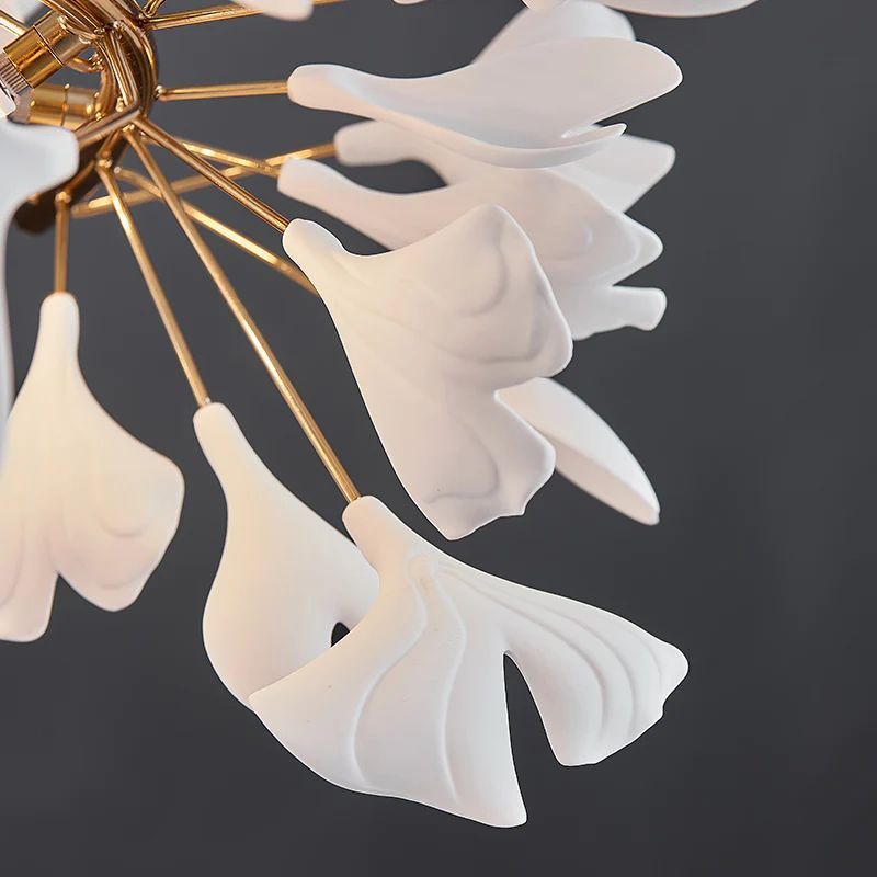 Ginkgo A Branch Chandelier