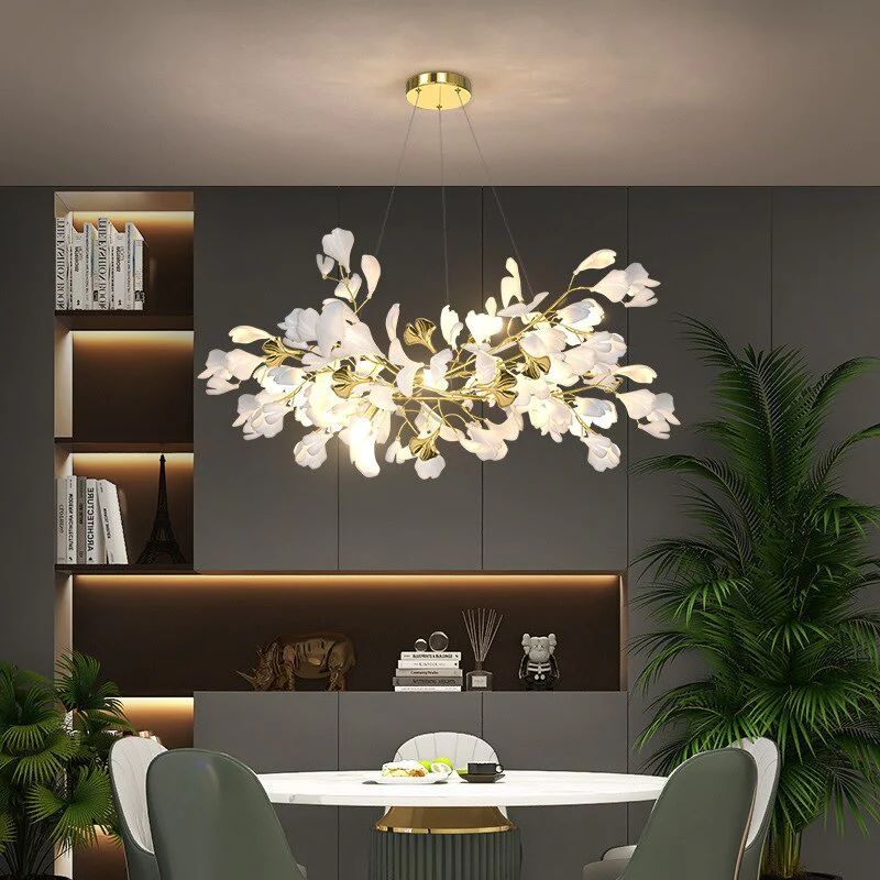 Ginkgo B Branch Chandelier