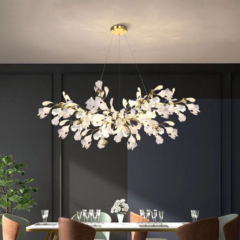 Ginkgo B Branch Chandelier