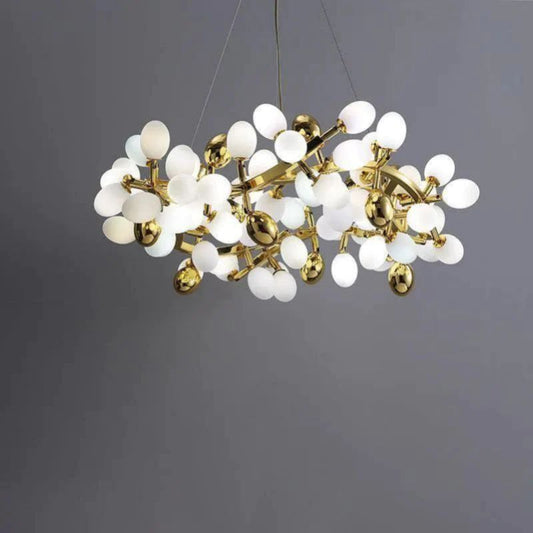 Grapes Circle Branch Chandelier