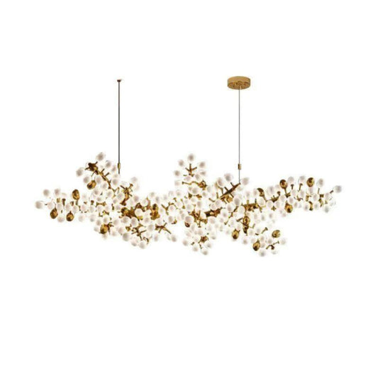 Grapes Linear Chandelier For Dining Room